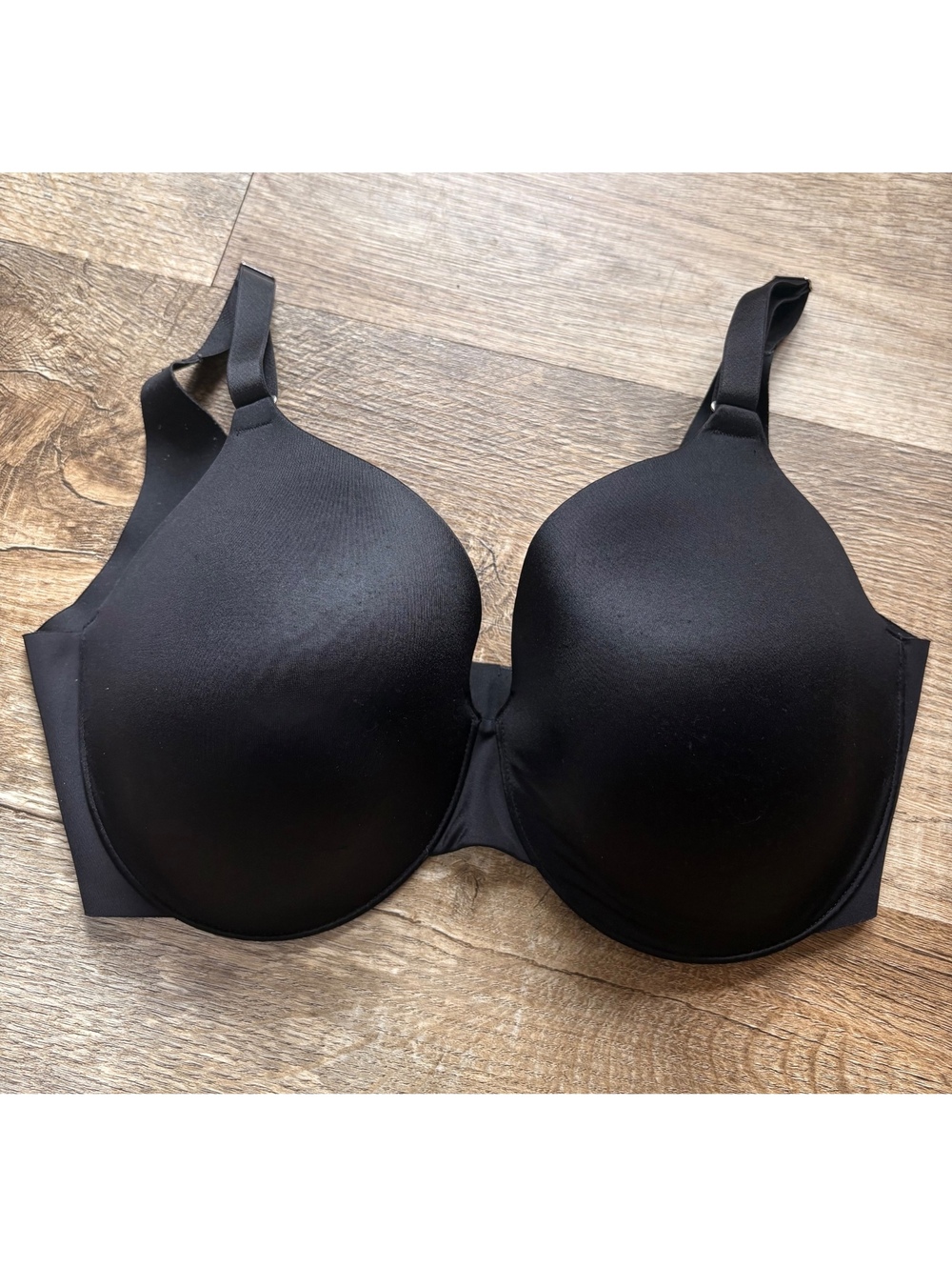 Soma Vanishing Back Full Coverage Bra Size 34G Black